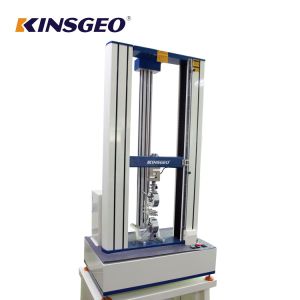 AC Motor Double Column Universal Testing Machines For Plastic / Rubber / Fabric
