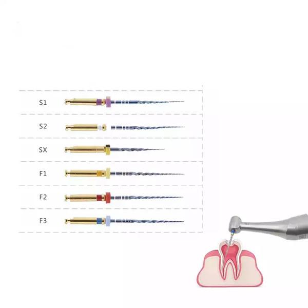 Arquivos Endo dentais dourados super atarraxamento dental K da ativação NITI do calor do grande