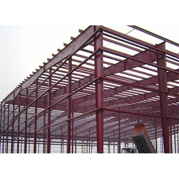 H Section Frame Large Span Prefab Steel Warehouse Building