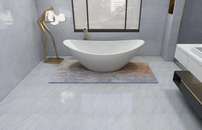 Vêtements en marbre vitré intérieur en céramique carreaux rustiques antibactériens pour le balcon et 400x400mm carreaux muraux pour la maison