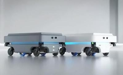 AGV Automated Guided Vehicle Ensuring Safe Human-Machine Interaction