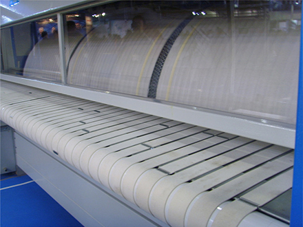 Perforated Feed Belts / Laundry Industry Feed Felt Belt Customized Thickness