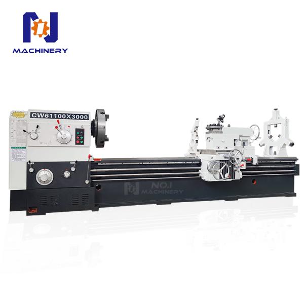 CW61100 Metal Lathe Machine 3m Heavy Duty Horizontal Flat Bed Lathe Machine