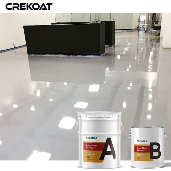 Smooth Durable Industrial Epoxy Floor Coating Industry Proven Strength