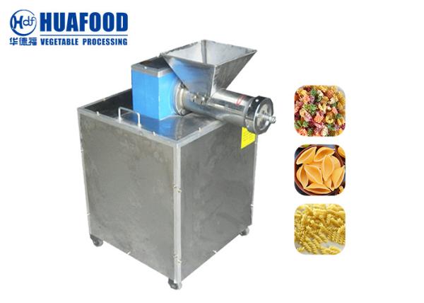 Commercial 90kg/h Rice Corn Pasta And Noodle Maker Macaroni Making Machine