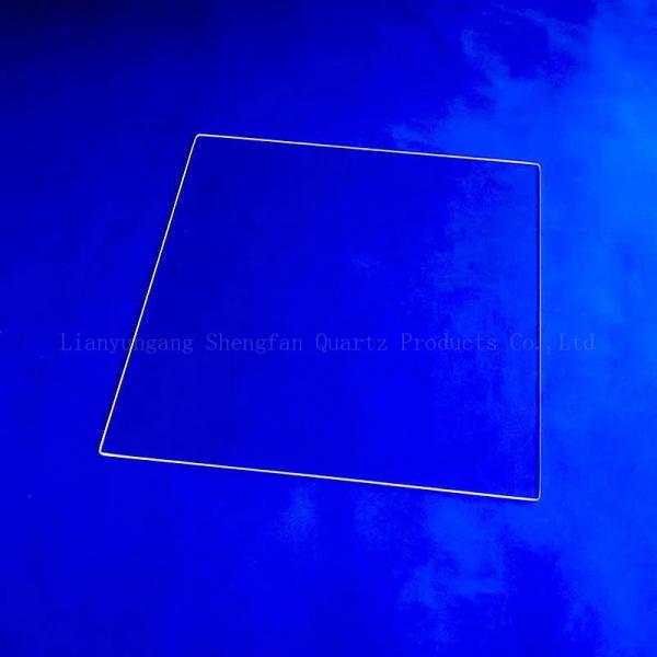 Professional Custom UV Transparent Ultra Thin Quartz Glass Sheet