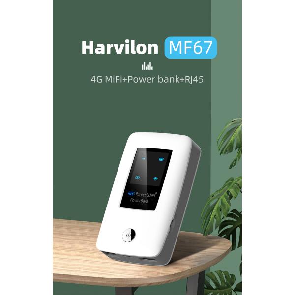 маршрутизатор кармана 5000mAh 4G беспроводной с болезненным портом Lan RJ45