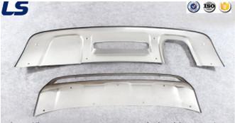 Stainless Steel Front/Rear Bumper Protector for Audi Q3 2013+
