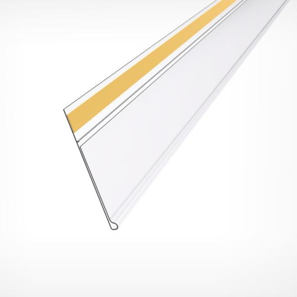 Tamaño plástico del cliente del tenedor del estante del supermercado de la tira de la etiqueta