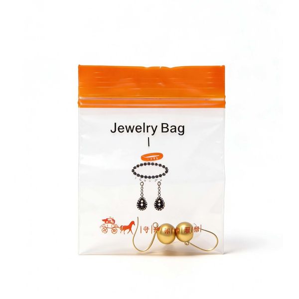 PE Self-Sealing Resealable Transparent Plastic Food Sealed Packaging Bag Jewelry Storage Waterproof Customizable
