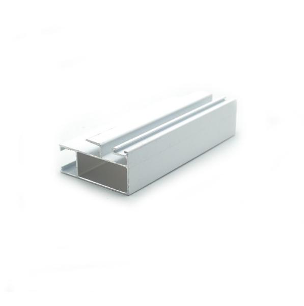 6063 Aluminum Extrusion Customized Silver Anodized Aluminium Door Frame Profiles For Senegal Market