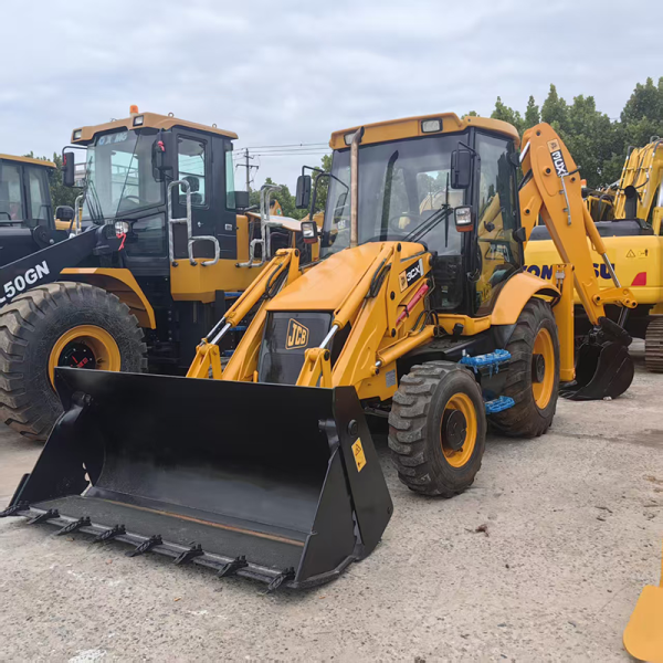 JCB 4CX Used Wheel Loader Backhoe 4WD Excavator Digger