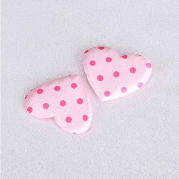 Sew On Style Applique Patterns Flowers Baby Pink White Pastel Polka Dots