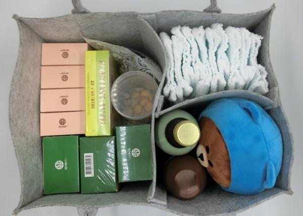 Customer Size Car Travel Felt Storage Boxes 43 Colors With 3 Months Warranty