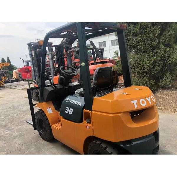 3 Ton Diesel Forklift with Japan Engine 5 Ton Capacity 3 Stages Side Shift Second Hand