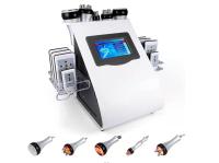 Machine professionnelle 6 en 1 de cavitation RF et réduction de graisse par ultrasons – 40K Sculptage corporel et raffermissement cutané