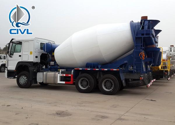 HOWO A7 Concrete Mixer Trucks Diesel 8cbm 6x4 EuroII With Italy Motor
