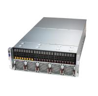 Servidor GPU Supermicro AS-4145GH-TNMR 4U con cuatro aceleradores AMD Instinct™ MI300A