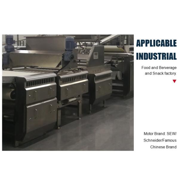 Customized Crispy Automatic Making Machine , High Quality Industrial Biscuit Production Line