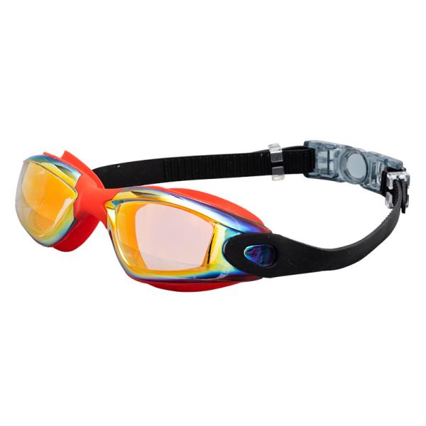 UV Resistance Adult Swimming Glasses Customized Anti Mist Swimming Goggles