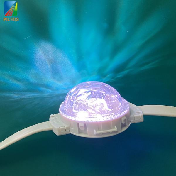 50mm Ip67 LED Point Light , Pixel Rgb Light With Diamond PC Cover