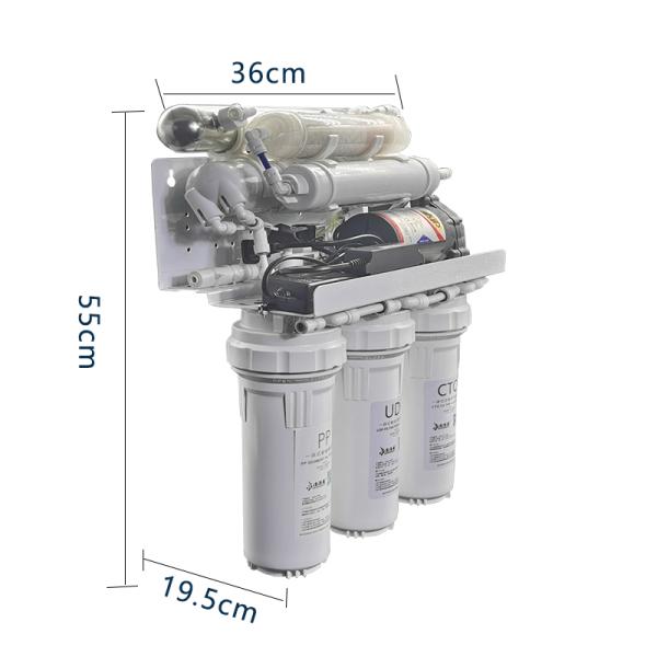 Water Purifier Machine Undersink Alkaline Mineral Water Filter Machine Domestic Ro Water Purifier