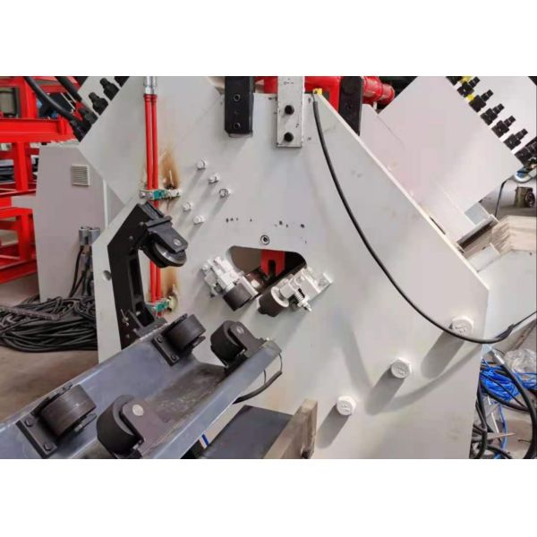 With Marking Cutting Function Cnc Angle Punching Machine Line For Power Communication Tower
