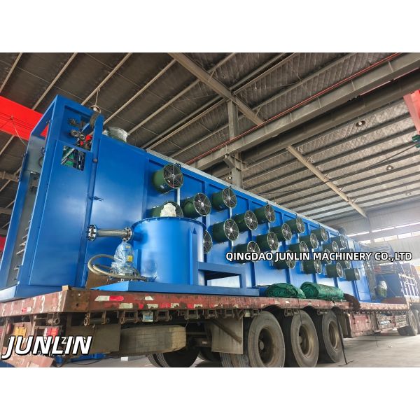 Floor Standing Type Batch Off Cooler / Rubber Sheet Cooling Line