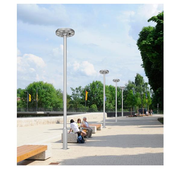 8 Heads 160w Outdoor Led Garden Pole Lights Solar Powered Planet Style D439mm