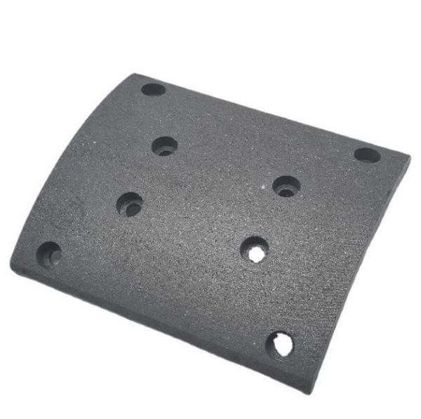 22cm * 178cm * 0,2cm Siontruk HOWO Pad de bloc de frein durable pour une puissance d'arrêt accrue