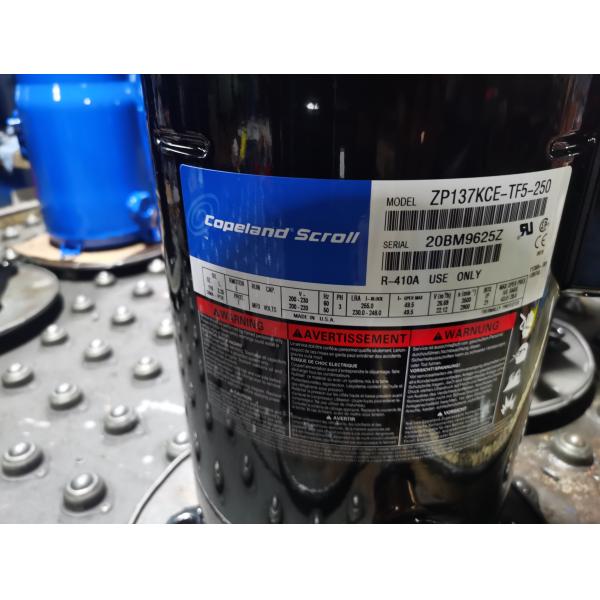 Компрессор компрессора ZB38KQE-TFD-558 Copeland переченя масла 5HP Poe герметичный