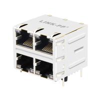 PIN THT dos conectores 12 do porto Rj45 da base-T 2x2 de JT5-2210NL 10G com TUBULAÇÕES LEVES