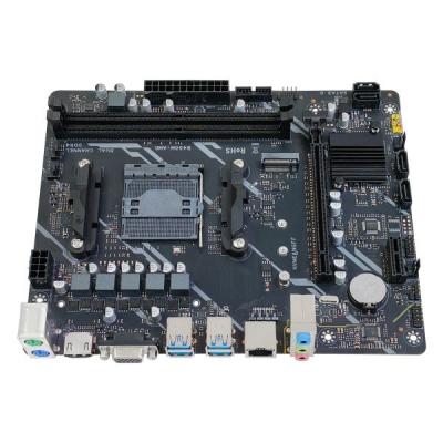 OEM AMD B450 B450M PC de bureau Plaque mère de jeu Am4 Plaques mères de serveur Pcie
