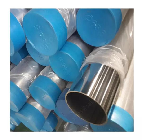 Length 4-6m Stainless Steel Pipe 304 Round Seamless Cold Drawn