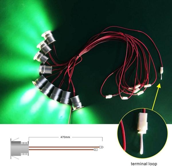3W Mini Led Cabinet Light Power Driver Kit Dimmable Recessed Led Down Light Spotlight Interior Led Light Fixtures