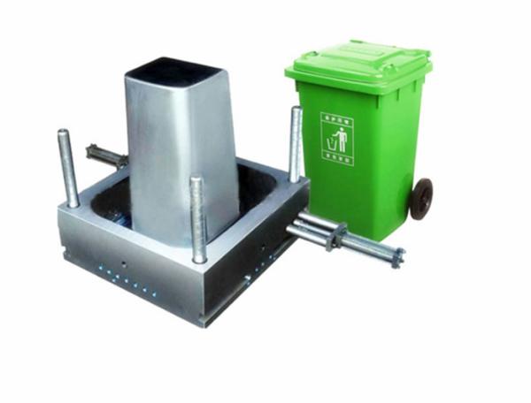 Custom Hot Runner Pet Preform Mould , Large Rubblish Bucket Abs Plastic Molding