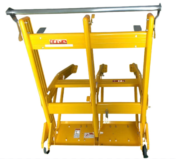 Collapsible Car Park Vehicle Security Barriers Rubber Sheet