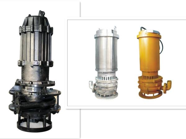 Low Pressure Submersible Slurry Pump Long Term Bearing Life Easy Operation