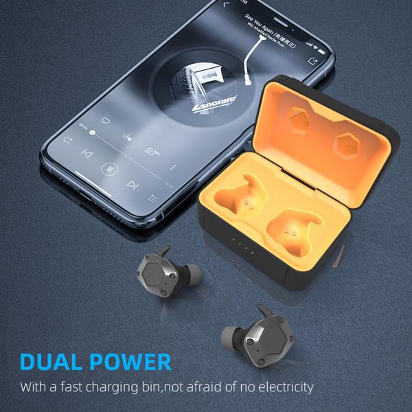 Mobile Wireless Bluetooth Earphones T15 TWS V5.0 Excellent Stereo Sound With Mic