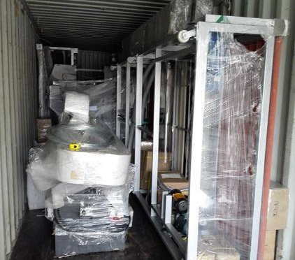 3300x1200x1100mm Design Horizontal Glass Cleaner and Dryer Washing Machine High Performanc