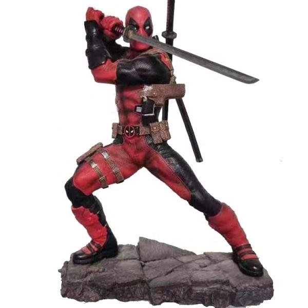 High-Quality Deadpool Resin Model Prototypes | Custom SLA 3D Printing & Vacuum Casting