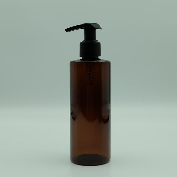 JL-PET2302 24/410 PET plastic soap dispenser bottle 250ml Cylinder