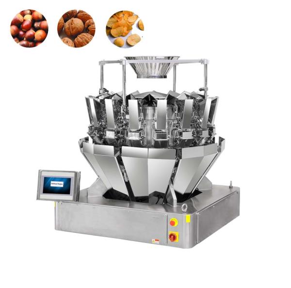 304SS High Speed Full Automatic Multihead Weigher for Snack Food