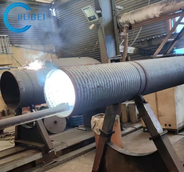 Полировка / покрытие двойной металлической износостойкой трубы для песка / слизи