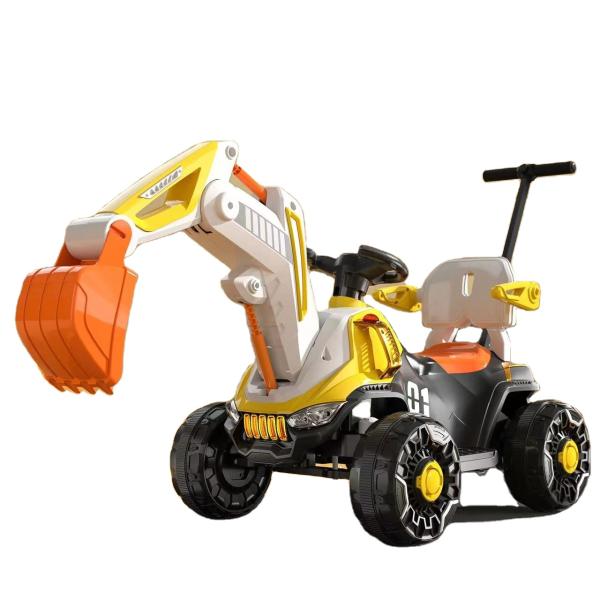 2.4G Bluetooth Remote Control 6v All-electric Ride on Construction Truck Car for Kids
