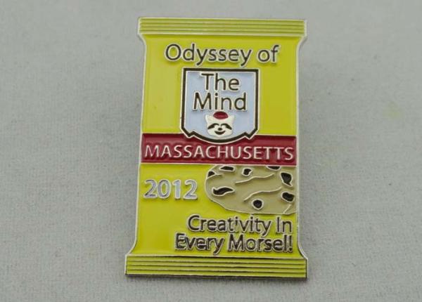 Odyssey of MA Soft Enamel Collecting Pin by Brass Die Struck and Gold Plating