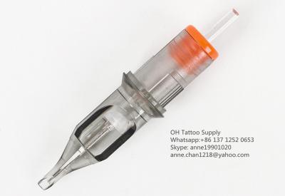 E.O Gas sterile Artists Tattoo Needle Cartridges ABS 316L Stainless Steel Safety 20 Needle Cartridges In A Box