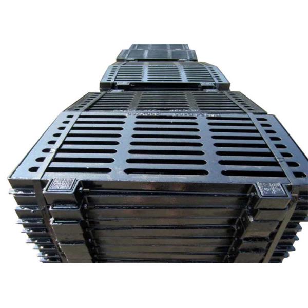 OEM Sand Casting Rainwater Outlet Grating Square Drain Cover Anti Corrosion