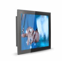 PC en aluminium d'affichage de contact d'encadrement PC industriel de contact de 19 pouces 50000 heures de vie