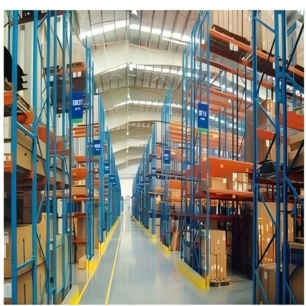 Length Custom Double Deep Pallet Racking System Package For Warehouse Multi Level Storage